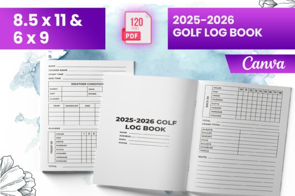 2025–2026 Golf Log Book KDP: A Purpose-Built Interior for Serious Creators and Disciplined Players
