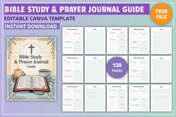 Bible Study Prayer Journal Guide: A Practical Tool for Deepening Faith and Focus