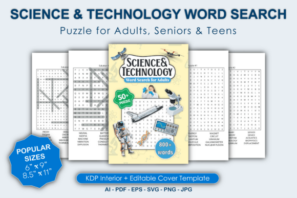 Explore the Fascinating World of Science and Technology with Word Search Puzzles