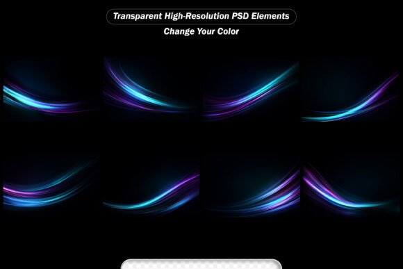 Glow Lights Transparent Background: Elevating Visual Design with Professional Light Effects