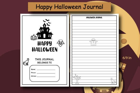 Happy Halloween Journal: A Creative & Practical Resource for Seasonal Reflection and Design
