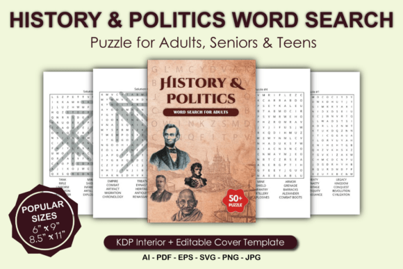 History Politics Word Search Book: A Gateway to Engaging Learning
