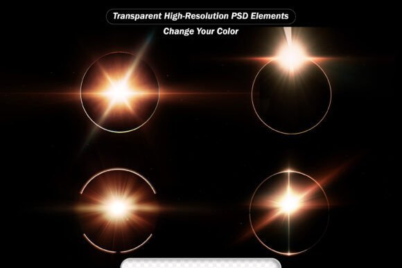Light on Black Background: Elevating Visual Design with Dynamic Light Effects
