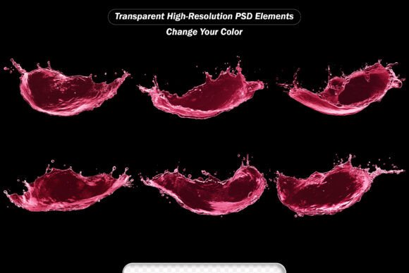 Mastering Visual Depth: The Power of Splash of Ink Isolated on Black Bg in Creative Design